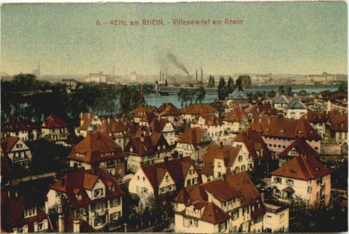 Kehl am Rhein - Villenviertel