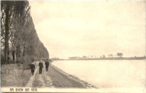 Der Rhein bei Kehl am Rhein