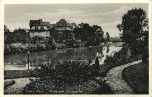 Kehl am Rhein - Partie am Stadtweiher
