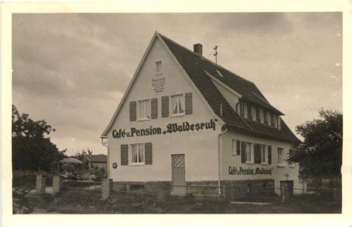 Rotensol bei Herenalb - Cafe Waldesruh