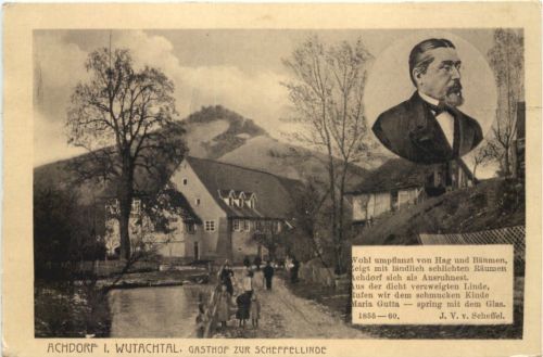 Achdorf im Wutachtal - Gasthof zur Scheffellinde