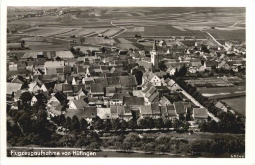 Hüfingen - Flugzeugaufnahme