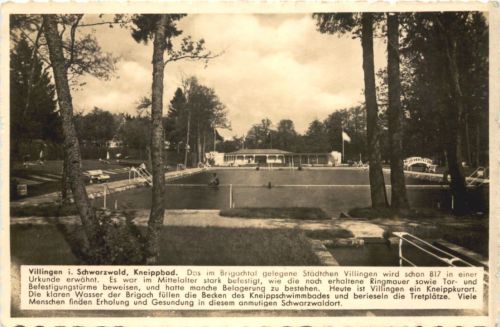 Villingen im Schwarzwald - Kneippbad