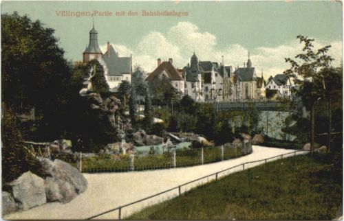 Villingen im Schwarzwald - BAhnhofsanlagen