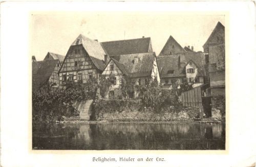 Besigheim - Häuser an der Enz