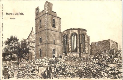 Brand in Ilsfeld - Kirche