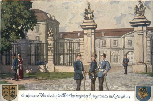 Ludwigsburg - Bundestag des Württ. Kriegerbundes