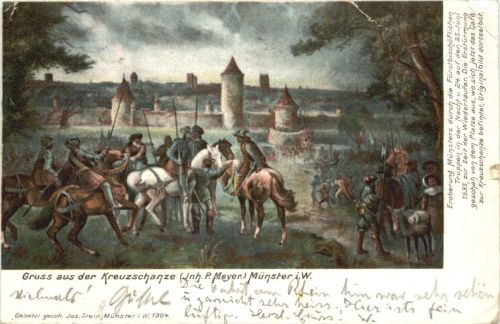 Münster in Westfalen - Gruss aus der Kreuzschanze