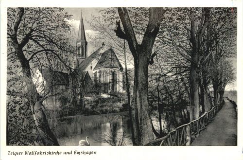 Telgter Wallfahrtskirche und Emshagen