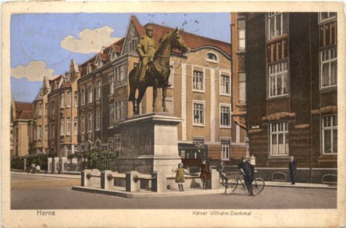 Herne in Westfalen - Kaiser Wilhelm Denkmal