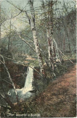 Trier - Wasserfall im busental