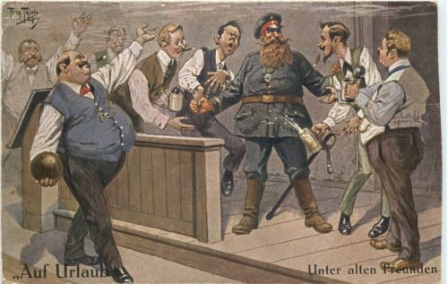 Künstler Ak Arthur Thiele
