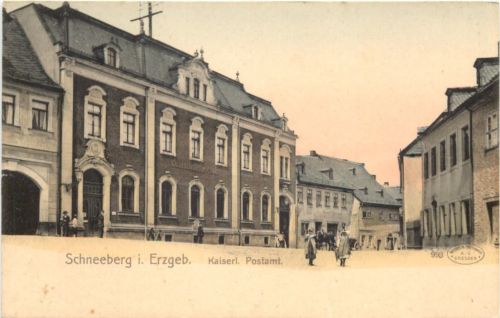 Schneeberg im Erzgebirge - Postamt