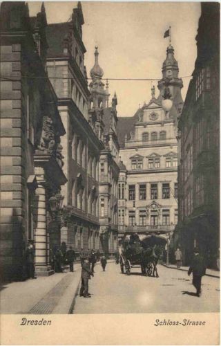 Dresden - Schloss Strasse