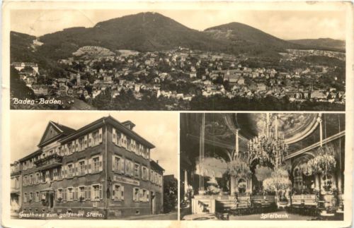 Baden-Baden - Gasthof zum goldenen Stern