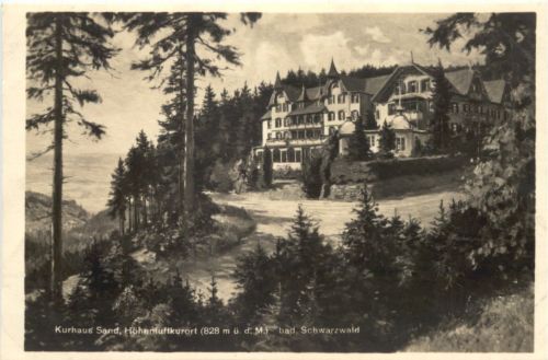 Kurhaus Sand Schwarzwald