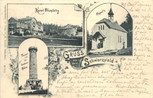 Oberplättig - Gruss aus dem Schwarzwald - Bühlertal