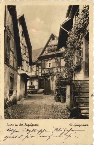 Alt Gengenbach - Partie in der Engelgasse