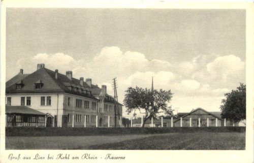 Gruß aus Linx bei Kehl am Rhein - Kaserne