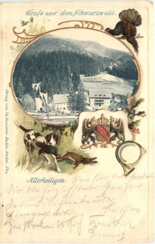 Allerheiligen Schwarzwald - Litho
