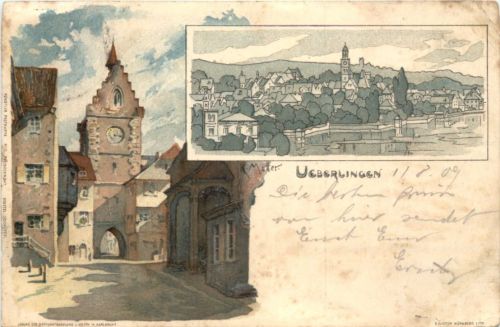 Überlingen am Bodensee - Litho