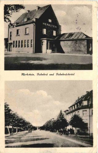 erkstein - Bahnhof und Bahnhofshotel