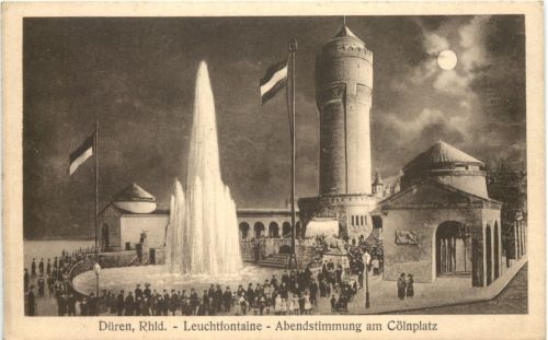 Düren - Leuchtfontaine