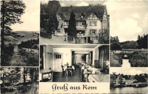 Gruss aus Rom bei Morsbach - Gasthof Klein