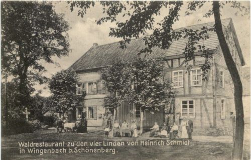 Wingenbach bei Schönenberg - Waldrestaurant zu den vier Linden