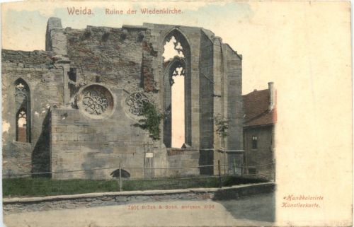 Weida - Ruine und Wiedenkirche