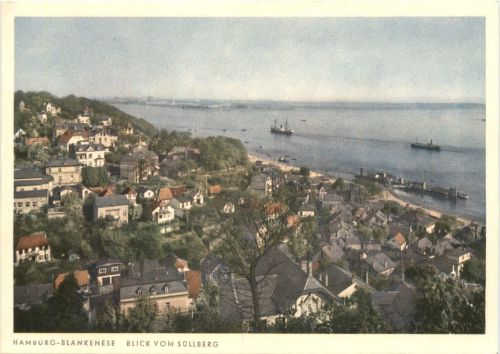 Hamburg-Blankenese - Blick vom Süllberg