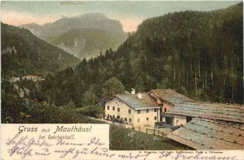 Gruss aus Mauthäusl-Reichenhall