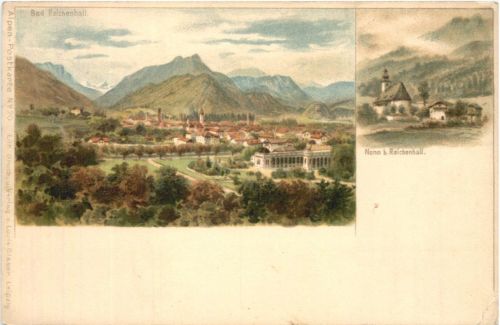Nonn bei Reichenhall - Litho