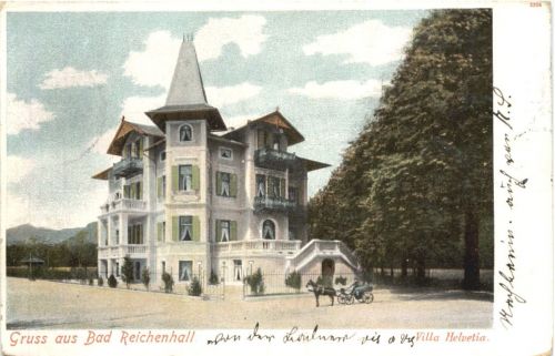 Gruss aus Bad Reichenhall -Villa Hevetia