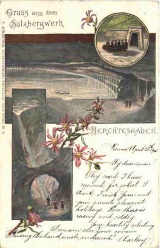 Berchtesgaden - Gruss aus dem Salzbergwerk