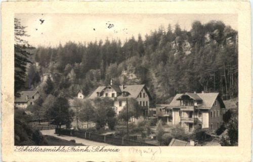 Schüttersmühle - Pottenstein