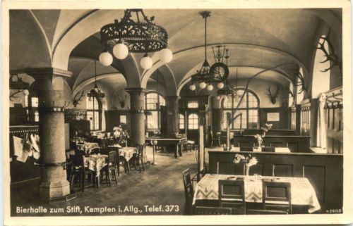 Kempten - Bierhalle zum Stift
