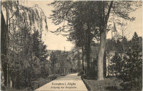Kempten - Aufgang zur Burghalde