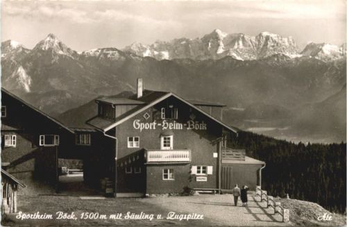 Sportheim Böck mit Säuling - Nesselwang