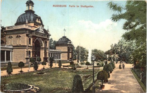 Augsburg - Partie im Stadtgarten
