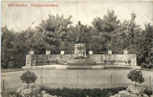 Wörishofen - Kneipp Denkmal