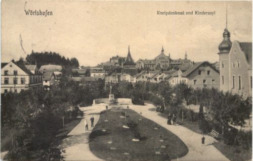 Wörishofen - Kneipp Denkmal