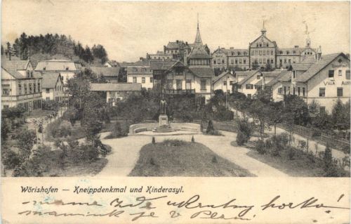 Wörishofen - Kneippdenkmal