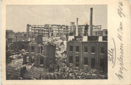 Lille - Explosion 1916