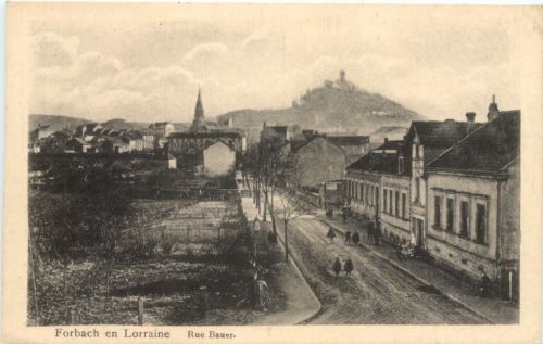 Forbach en Lorraine - Rue Bauer