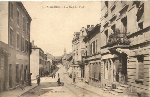 Algrange - Rue du Marechal Foch