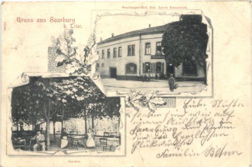 Gruss aus Saarburg bei Trier - Saarburger Hof