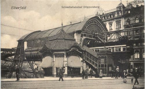 Elberfeld - SchwebebahnhofDöppersberg