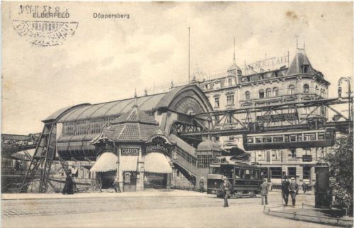 Elberfeld - SchwebebahnhofDöppersberg