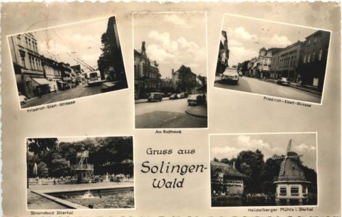 Gruss aus Solingen-Wald